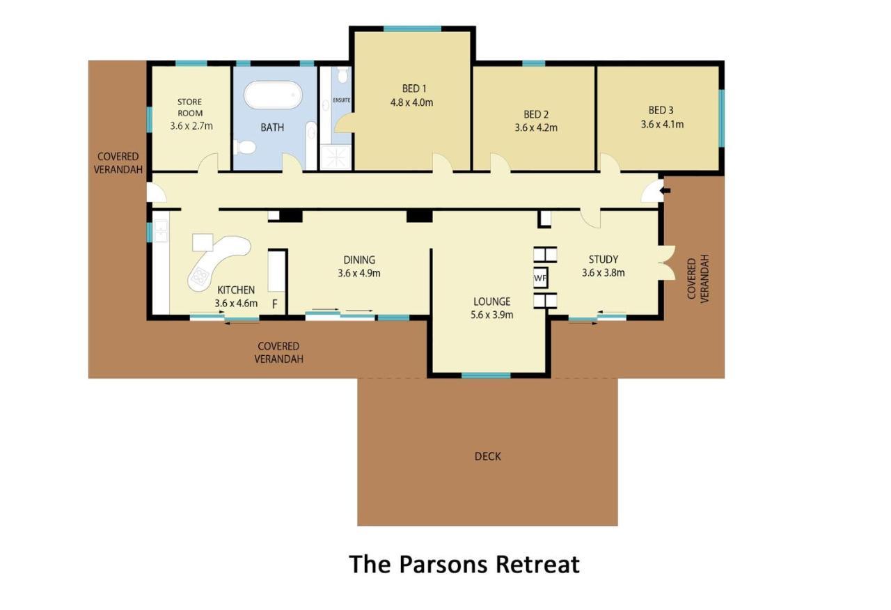 Rothbury The Parsons Retreat 빌라 외부 사진